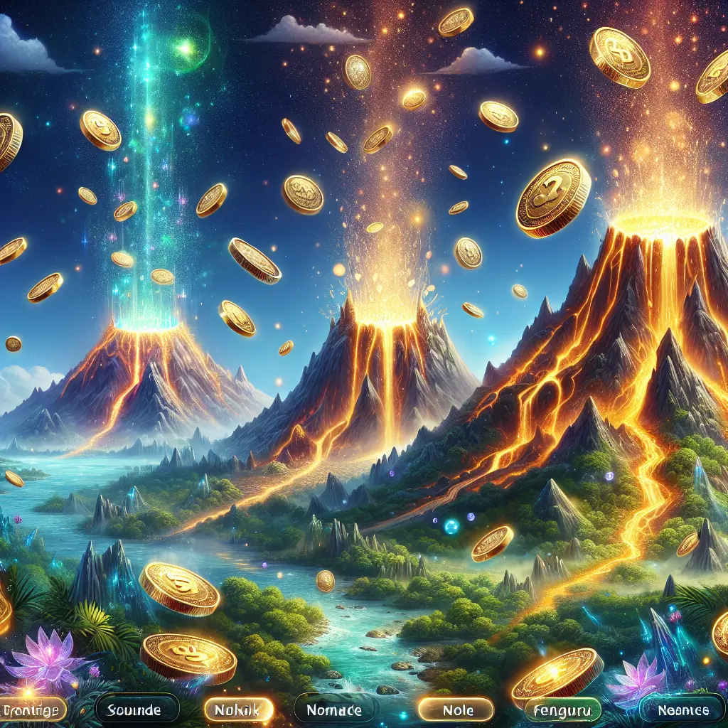 3 Coin Volcanoes slot game